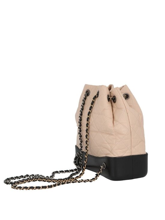 Chanel Backpack Gabriel de Small CC Logo Quilted Aged Calfskin Black main image 6